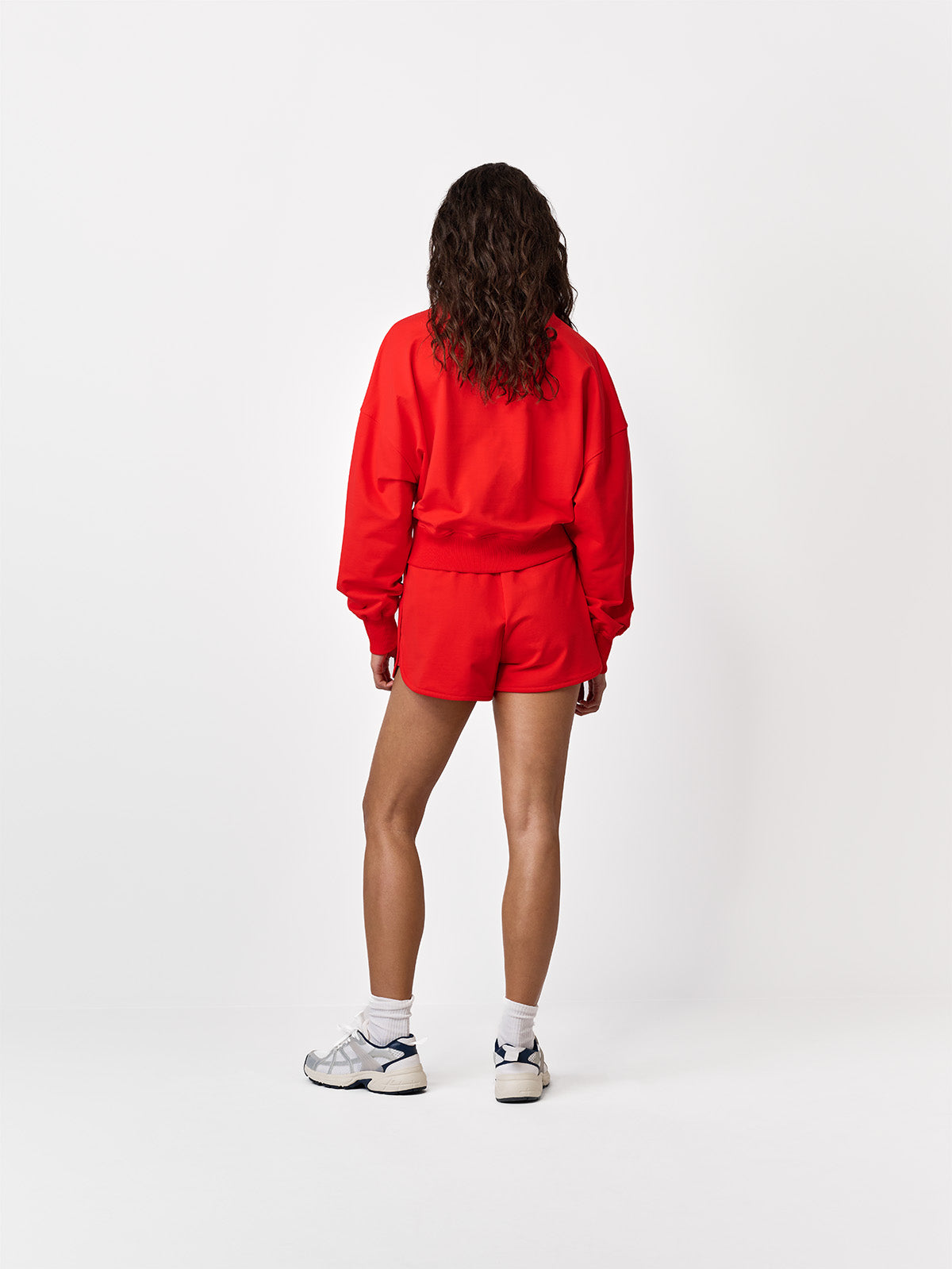 SZORTY DRESOWE LINA RED ORANGE