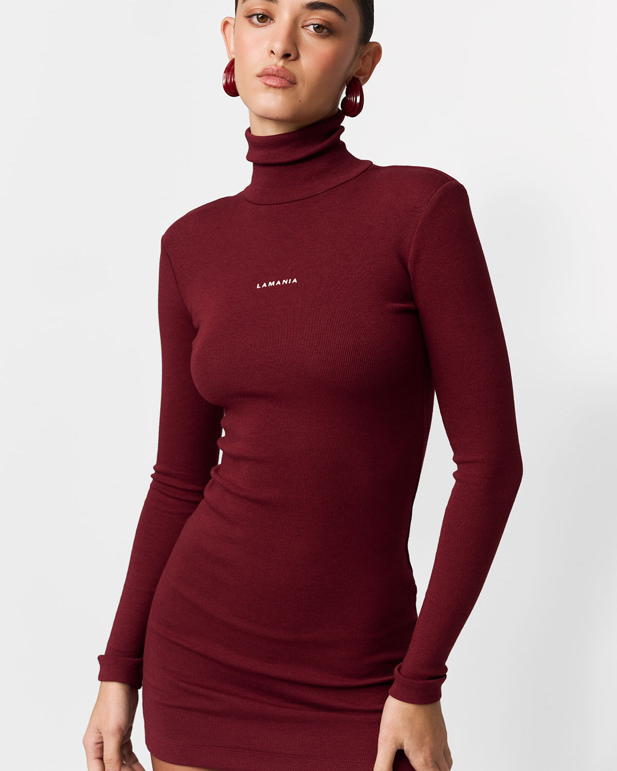 SUKIENKA MINI YOKO BURGUNDY